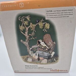 Department 56 Halloween Series Animated Haunted Graveyard.